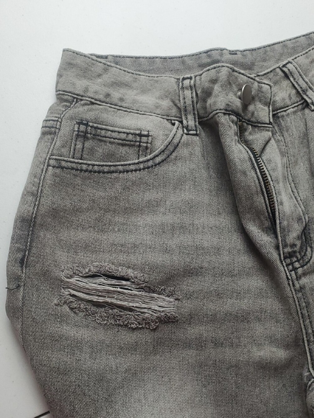Distressed Ripped Jeans - Picture 6 of 10